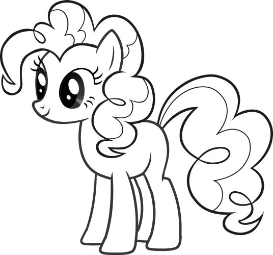 Kucyki Pony kolorowanki